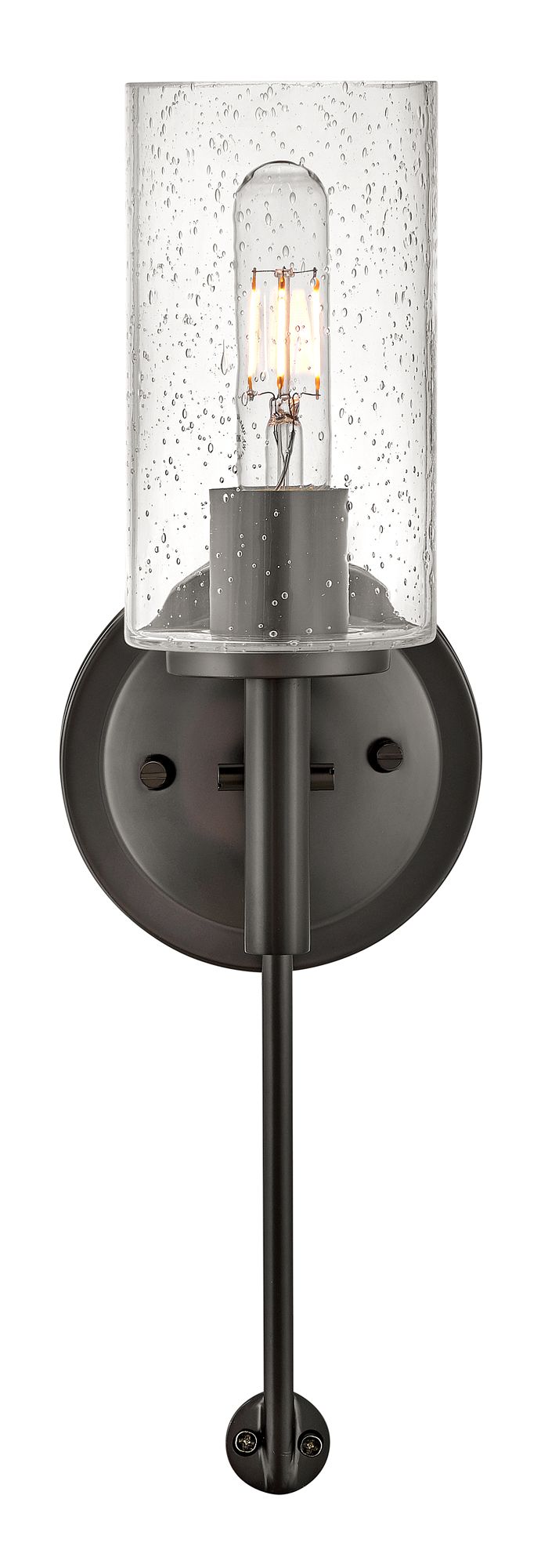 Image 4 Hinkley Sconce Collier Medium Single Light Sconce 16.75" Black Oxide more views