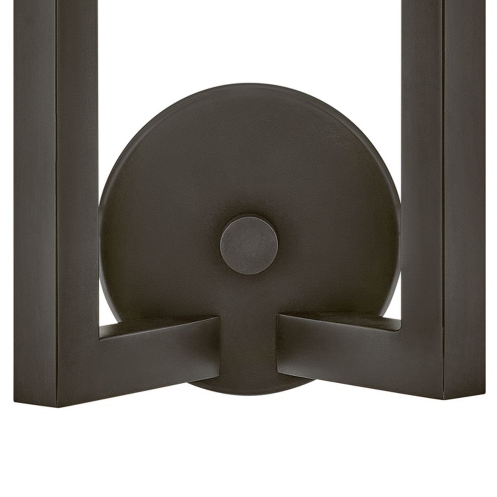 Image 7 Hinkley Sconce Ezra Medium Two Light Sconce 7" Black Oxide more views