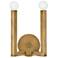 HINKLEY SCONCE EZRA Two Light Sconce Heritage Brass