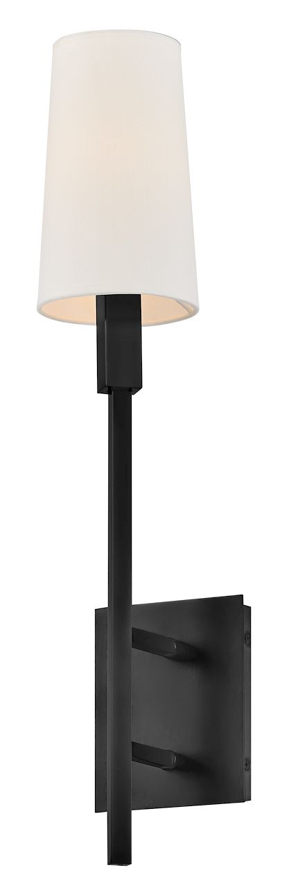 Hinkley Sconce Fenwick Large Sconce 5" Black
