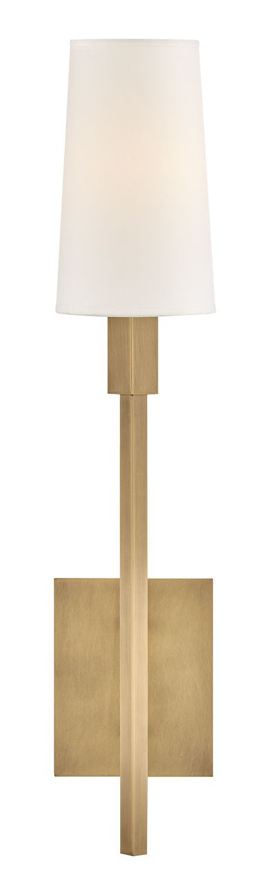 Image 5 Hinkley Sconce Fenwick Large Sconce 5" Heritage Brass more views