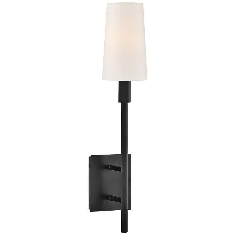 Image 1 Hinkley Sconce Fenwick Large Sconce Black