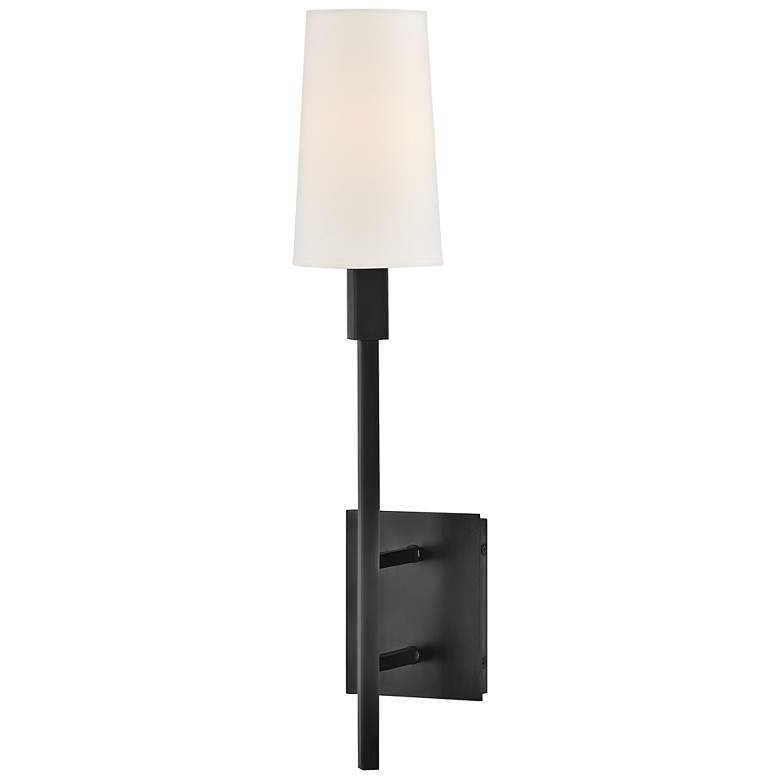 Image 2 Hinkley Sconce Fenwick Large Sconce Black more views