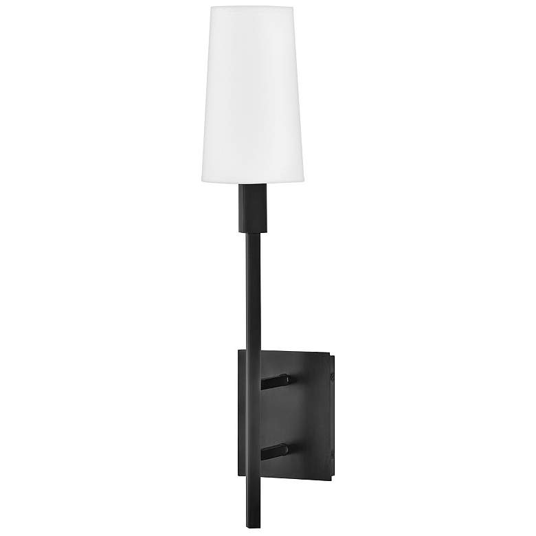 Image 4 Hinkley Sconce Fenwick Large Sconce Black more views