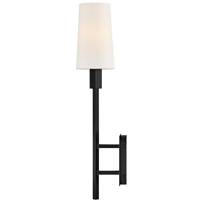 Image 7 Hinkley Sconce Fenwick Large Sconce Black more views