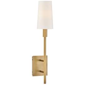 Image1 of Hinkley Sconce Fenwick Large Sconce Heritage Brass