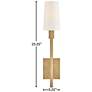 3_Hinkley Sconce Fenwick Large Sconce Heritage Brass more views