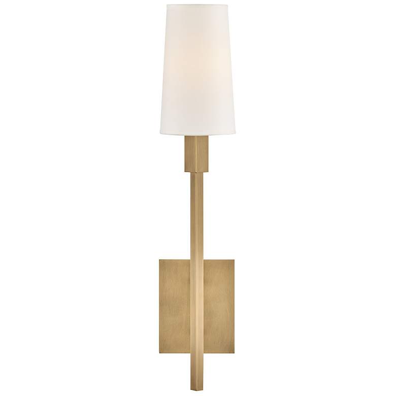 Image 5 Hinkley Sconce Fenwick Large Sconce Heritage Brass more views