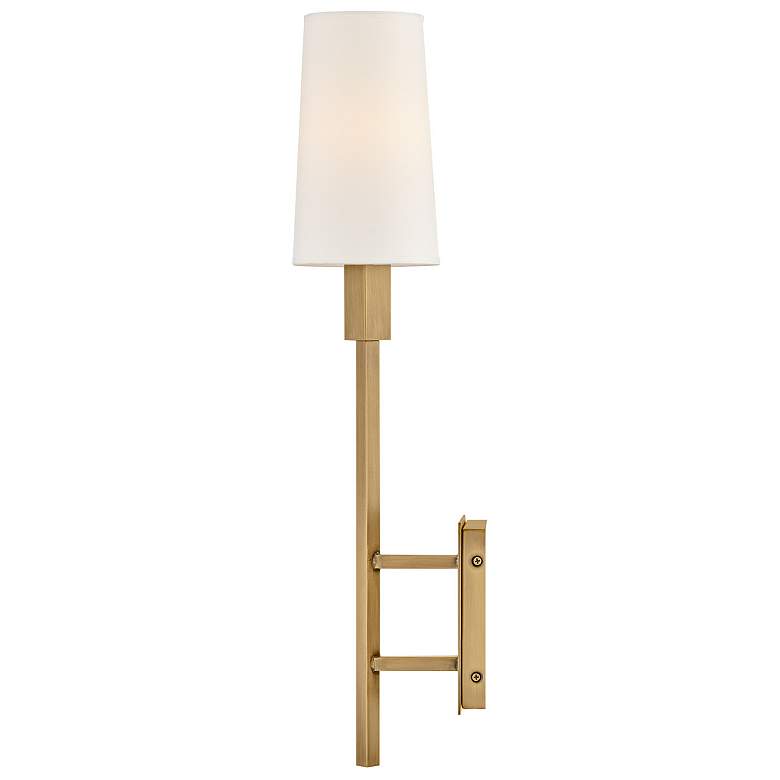 Image 7 Hinkley Sconce Fenwick Large Sconce Heritage Brass more views
