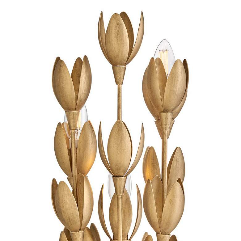 Image 2 HINKLEY SCONCE FLORA Large Sconce Burnished Gold more views
