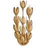 4_HINKLEY SCONCE FLORA Large Sconce Burnished Gold more views