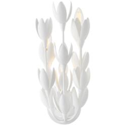 HINKLEY SCONCE FLORA Large Sconce Textured Plaster
