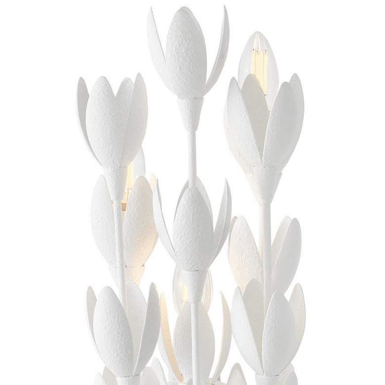 Image 2 HINKLEY SCONCE FLORA Large Sconce Textured Plaster more views