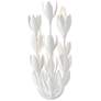 2_HINKLEY SCONCE FLORA Large Sconce Textured Plaster more views