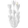4_HINKLEY SCONCE FLORA Large Sconce Textured Plaster more views