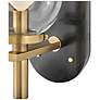 5_HINKLEY SCONCE GILDA Single Light Sconce Black w/ Heritage Brass more views