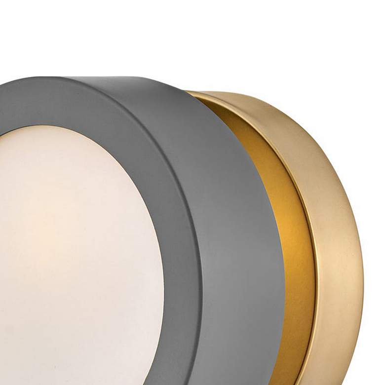 Image 2 Hinkley - Sconce Mercer Single Light Sconce- Dark Matte Grey more views