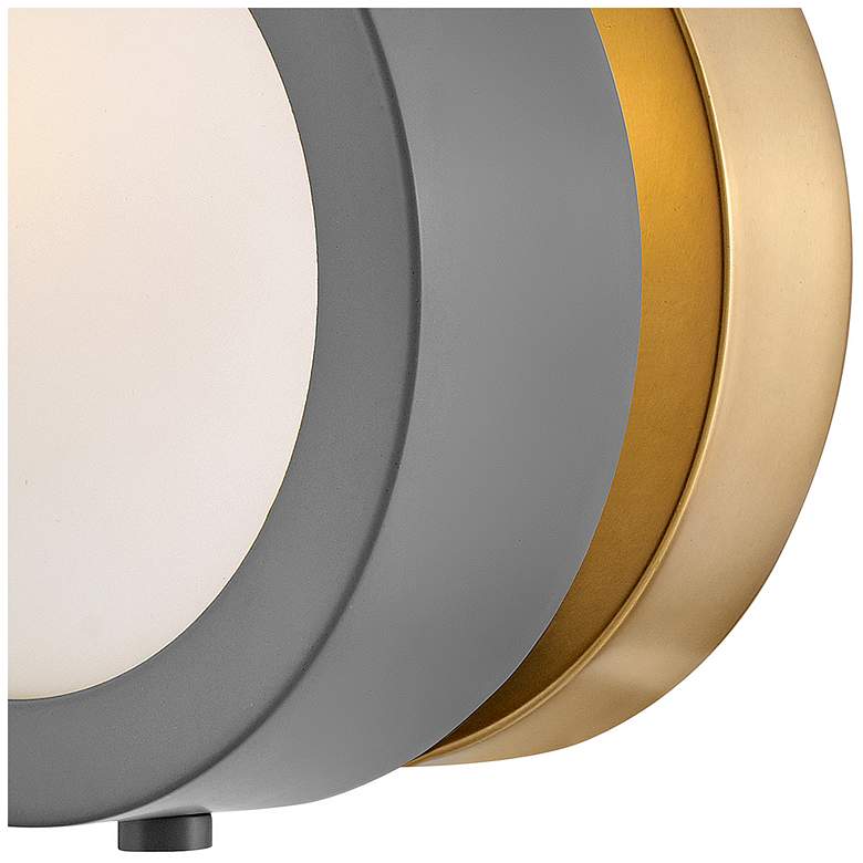 Image 4 Hinkley - Sconce Mercer Single Light Sconce- Dark Matte Grey more views