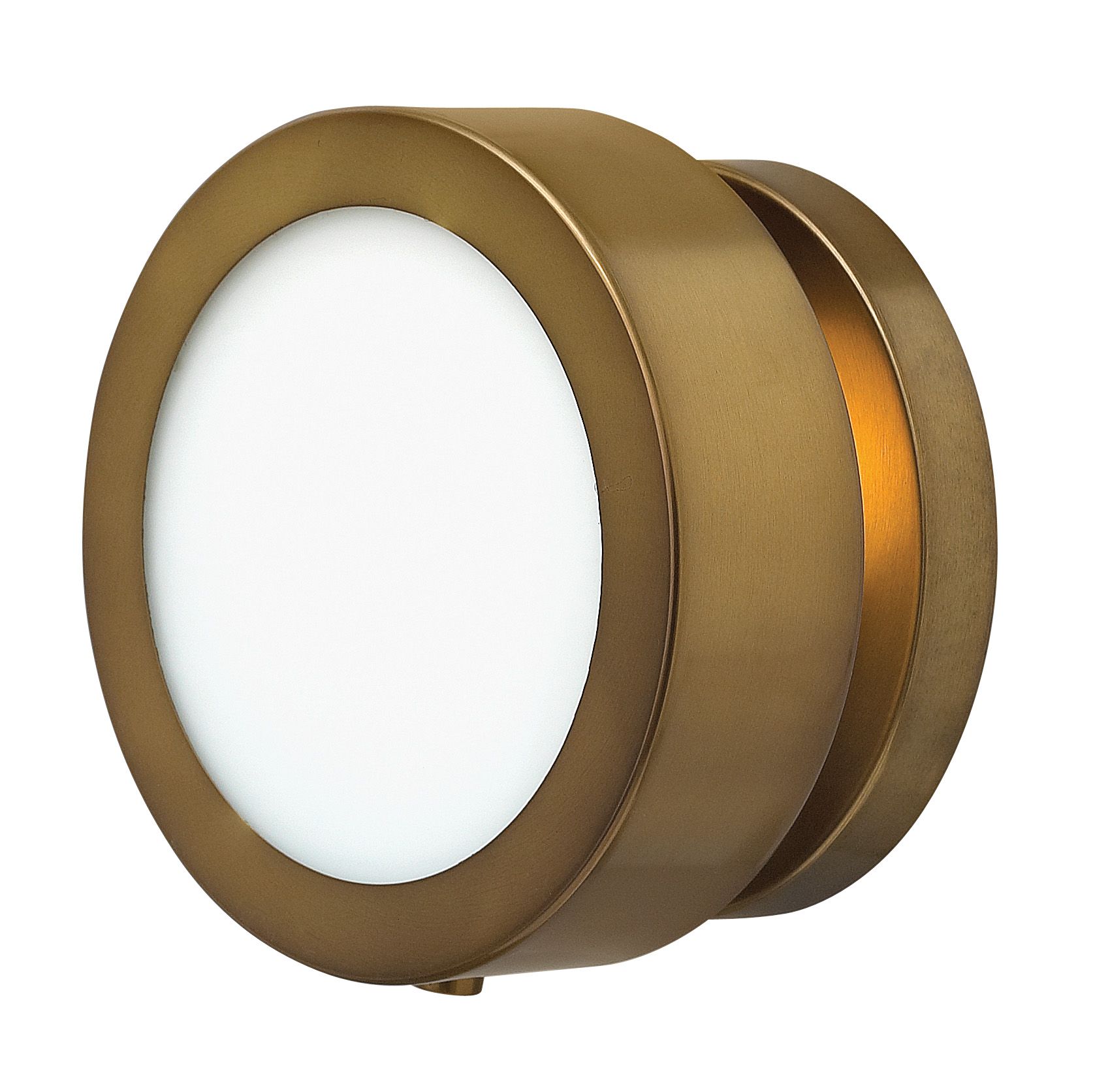 Image 3 Hinkley Sconce Mercer Small Adjustable Single Light 6.75" Heritage Brass more views