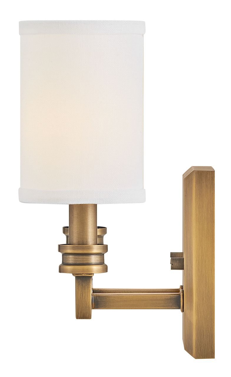 Image 7 Hinkley Sconce Moore Medium Sconce Heritage Brass more views