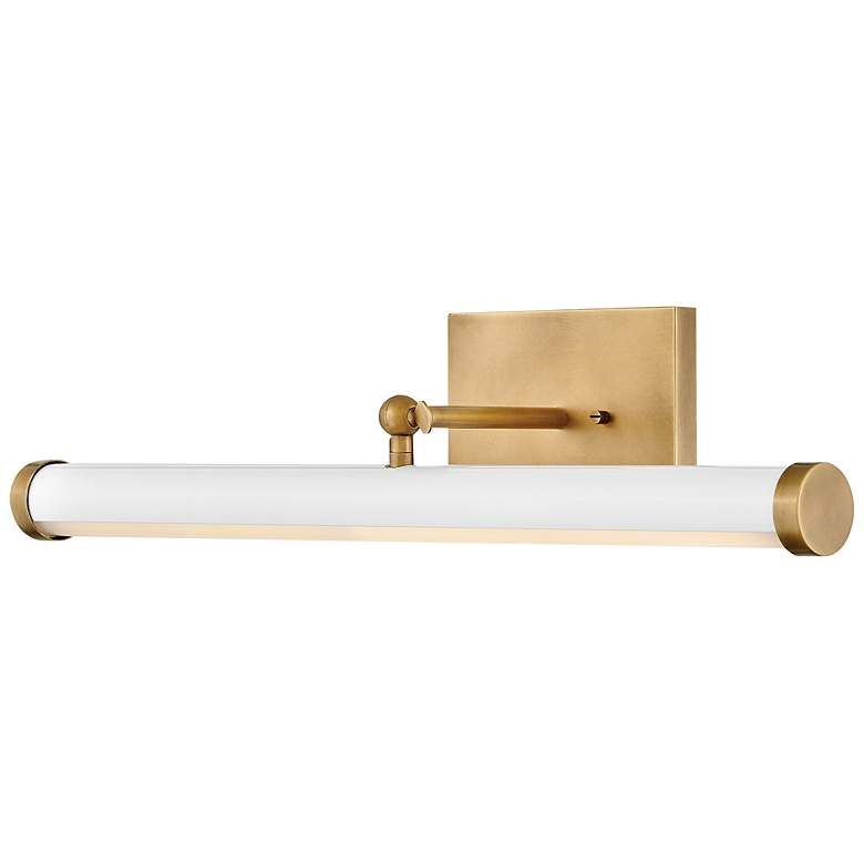 Image 2 Hinkley Sconce Regis Medium Adjustable LED Accent Light Heritage Brass more views