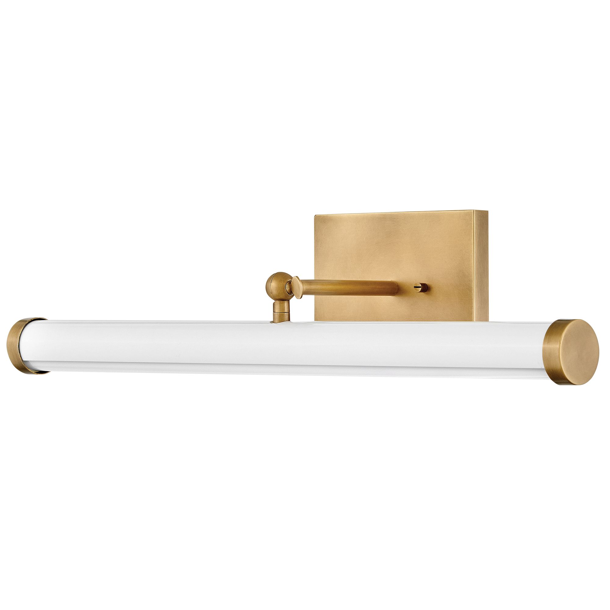 Hinkley Sconce Regis Medium Adjustable LED Accent Light Heritage Brass