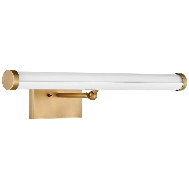 Image 4 Hinkley Sconce Regis Medium Adjustable LED Accent Light Heritage Brass more views
