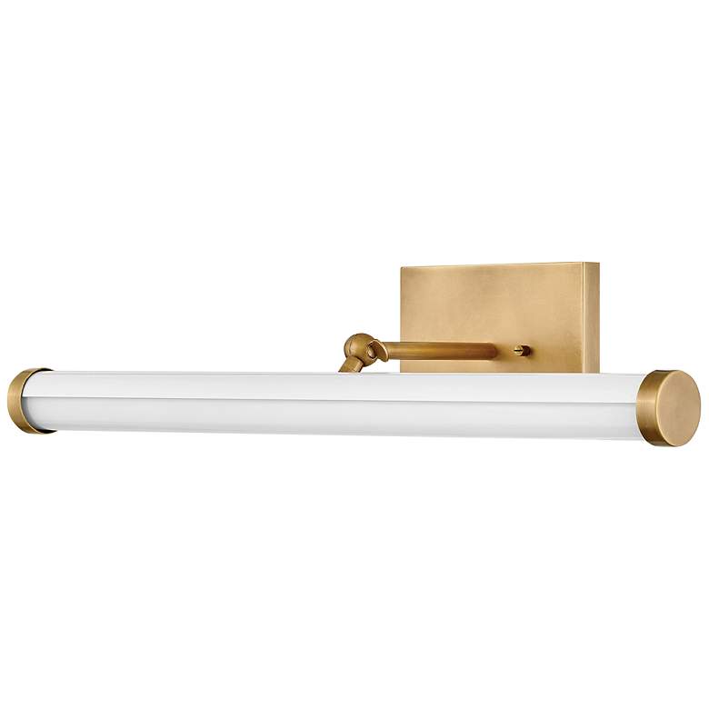 Image 5 Hinkley Sconce Regis Medium Adjustable LED Accent Light Heritage Brass more views