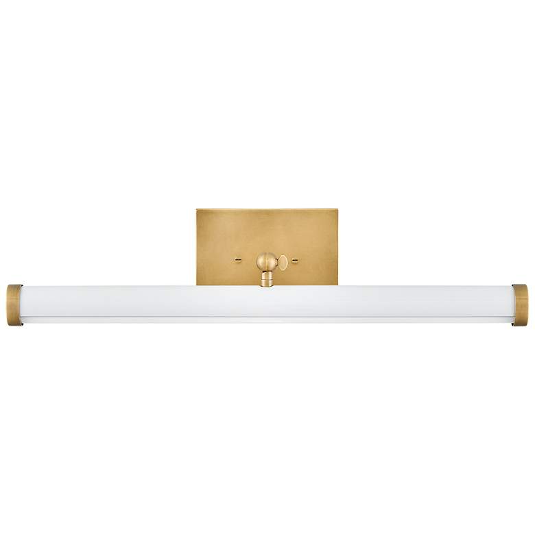 Image 7 Hinkley Sconce Regis Medium Adjustable LED Accent Light Heritage Brass more views