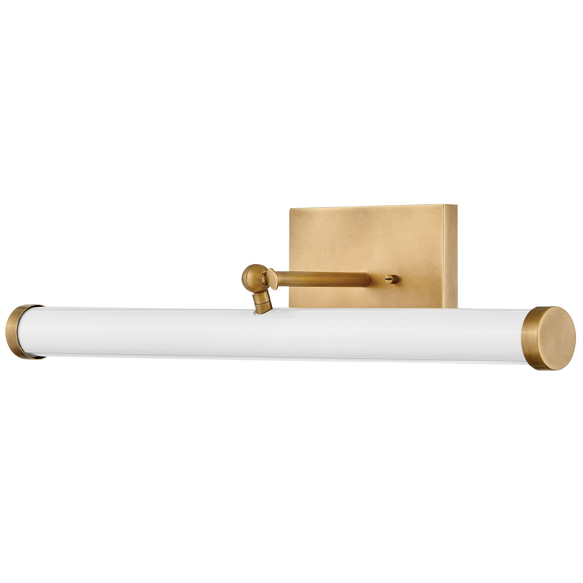 Hinkley Sconce Regis Medium Adjustable LED Accent Light Heritage Brass