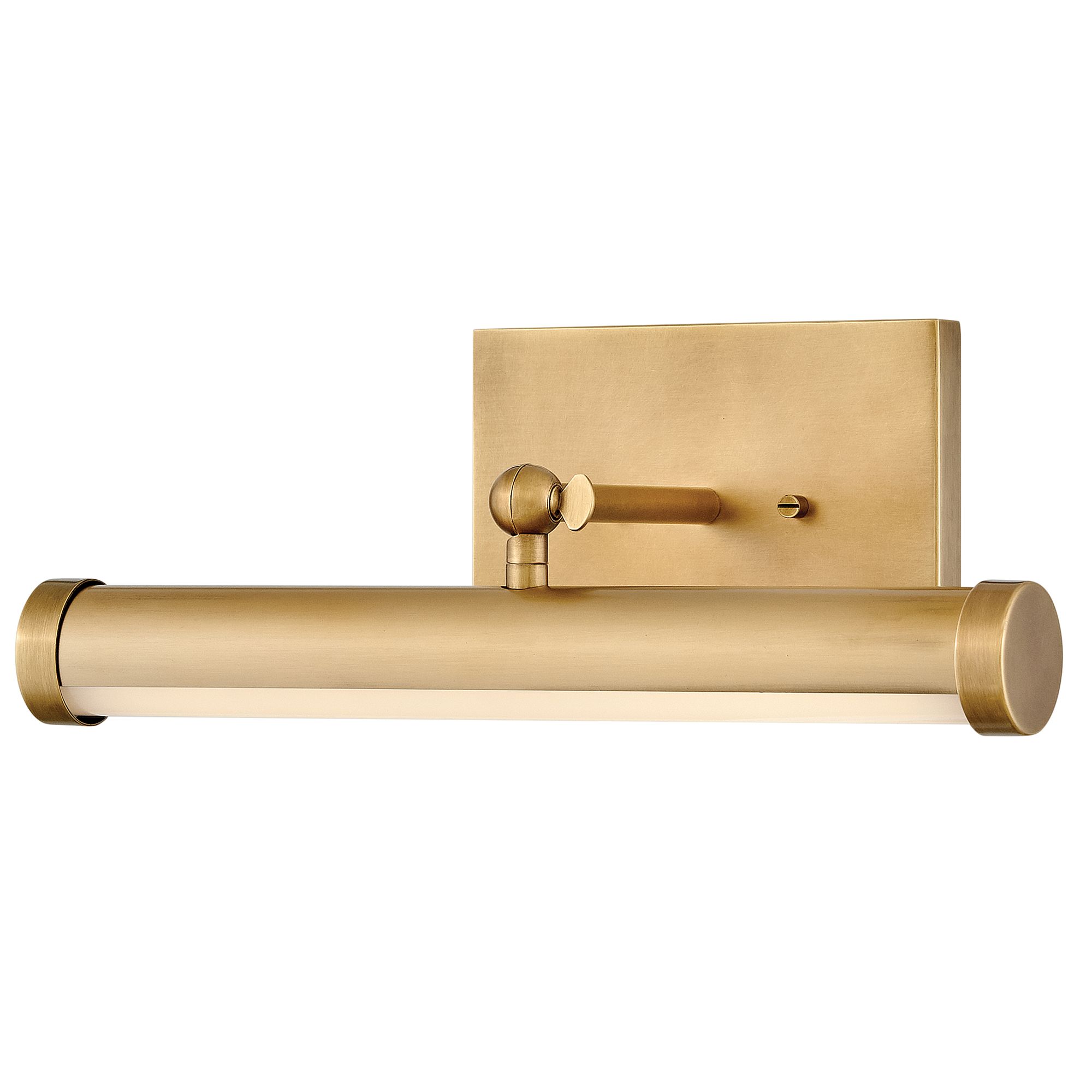 Image 2 Hinkley Sconce Regis Small Adjustable LED Accent Light 14" Heritage Brass more views