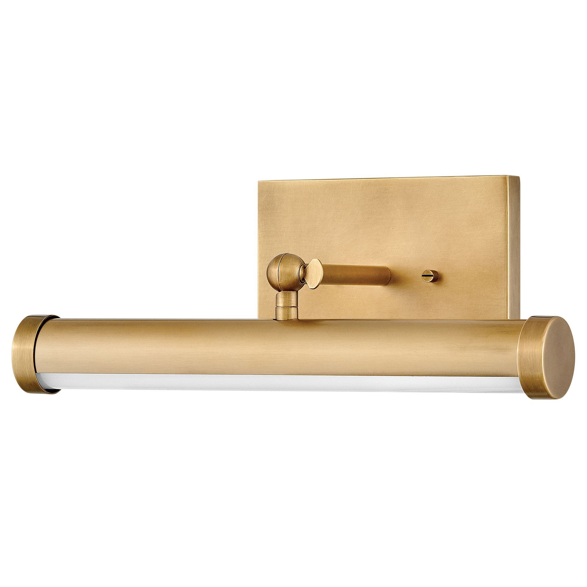 Hinkley Sconce Regis Small Adjustable LED Accent Light 14" Heritage Brass