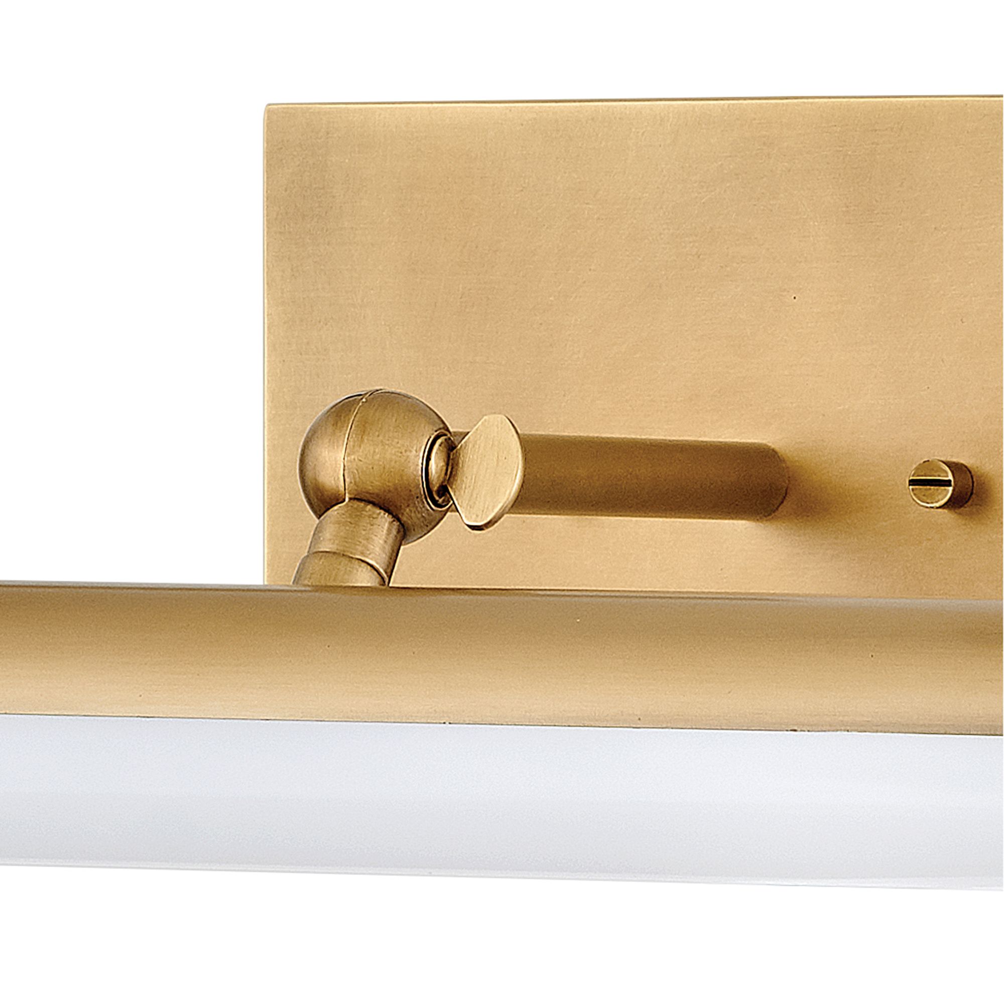 Image 6 Hinkley Sconce Regis Small Adjustable LED Accent Light 14" Heritage Br more views