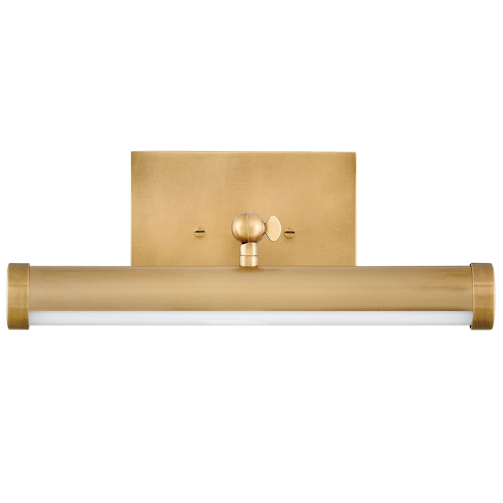 Hinkley Sconce Regis Small Adjustable LED Accent Light Heritage Brass