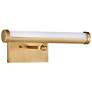 4_Hinkley Sconce Regis Small Adjustable LED Accent Light Heritage Brass more views