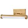 5_Hinkley Sconce Regis Small Adjustable LED Accent Light Heritage Brass more views