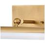 6_Hinkley Sconce Regis Small Adjustable LED Accent Light Heritage Brass more views