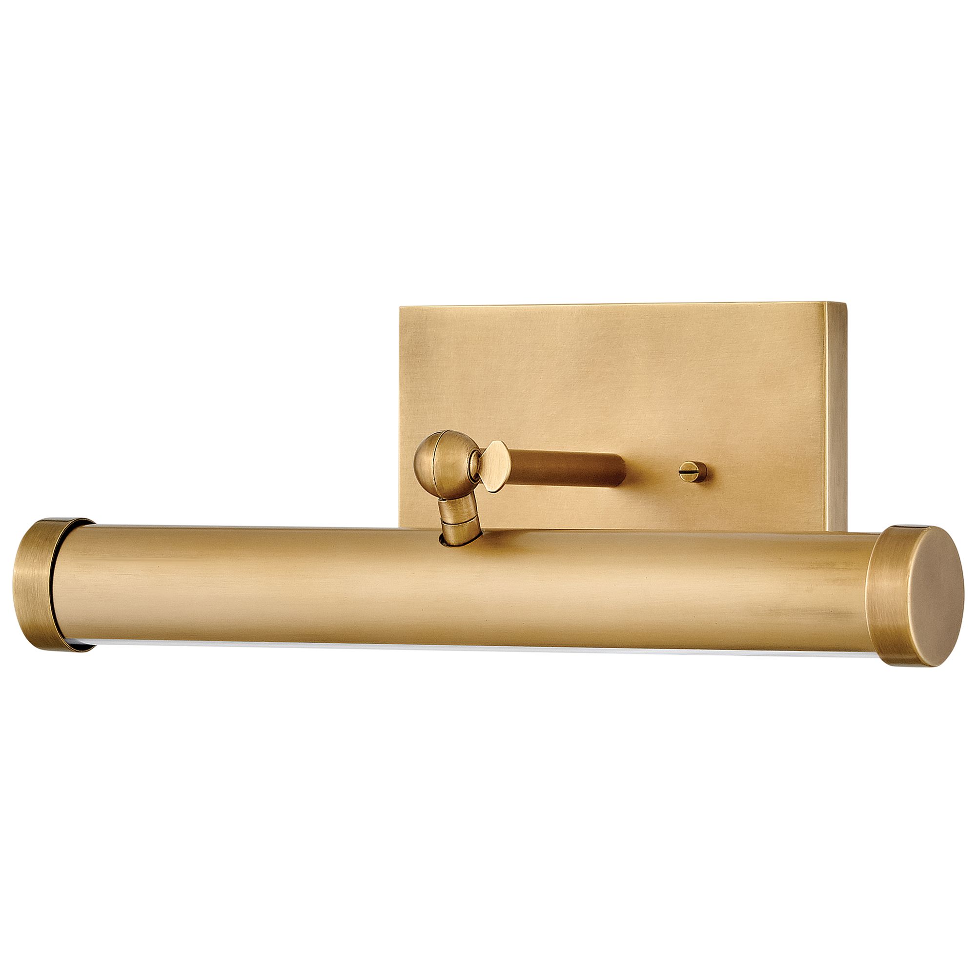 Hinkley Sconce Regis Small Adjustable LED Accent Light Heritage Brass