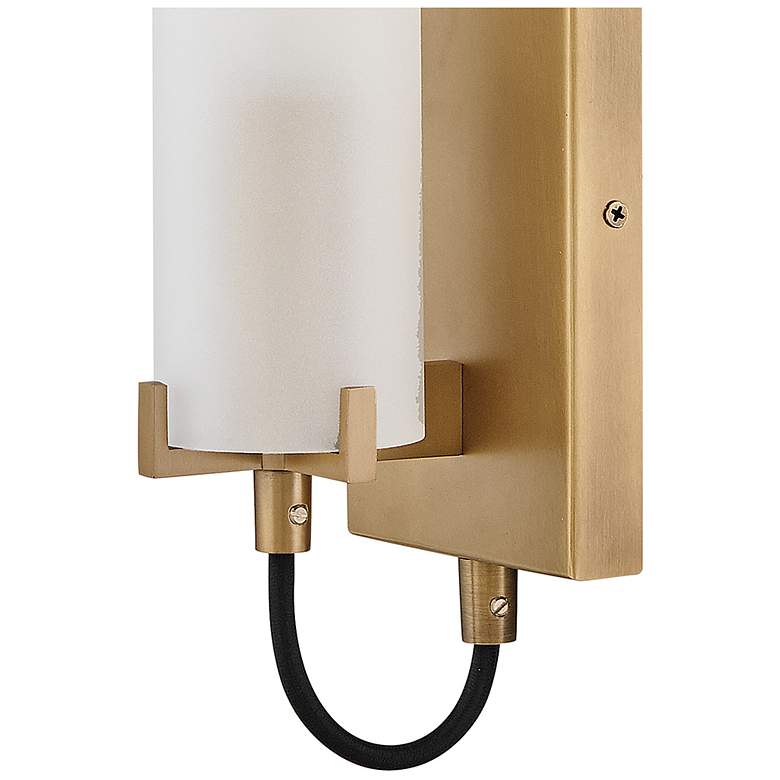 Image 3 Hinkley Sconce Ryden Large Tall Single Light Sconce Heritage Brass more views