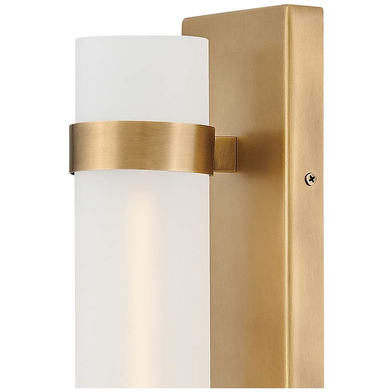 Image 4 Hinkley Sconce Ryden Large Tall Single Light Sconce Heritage Brass more views