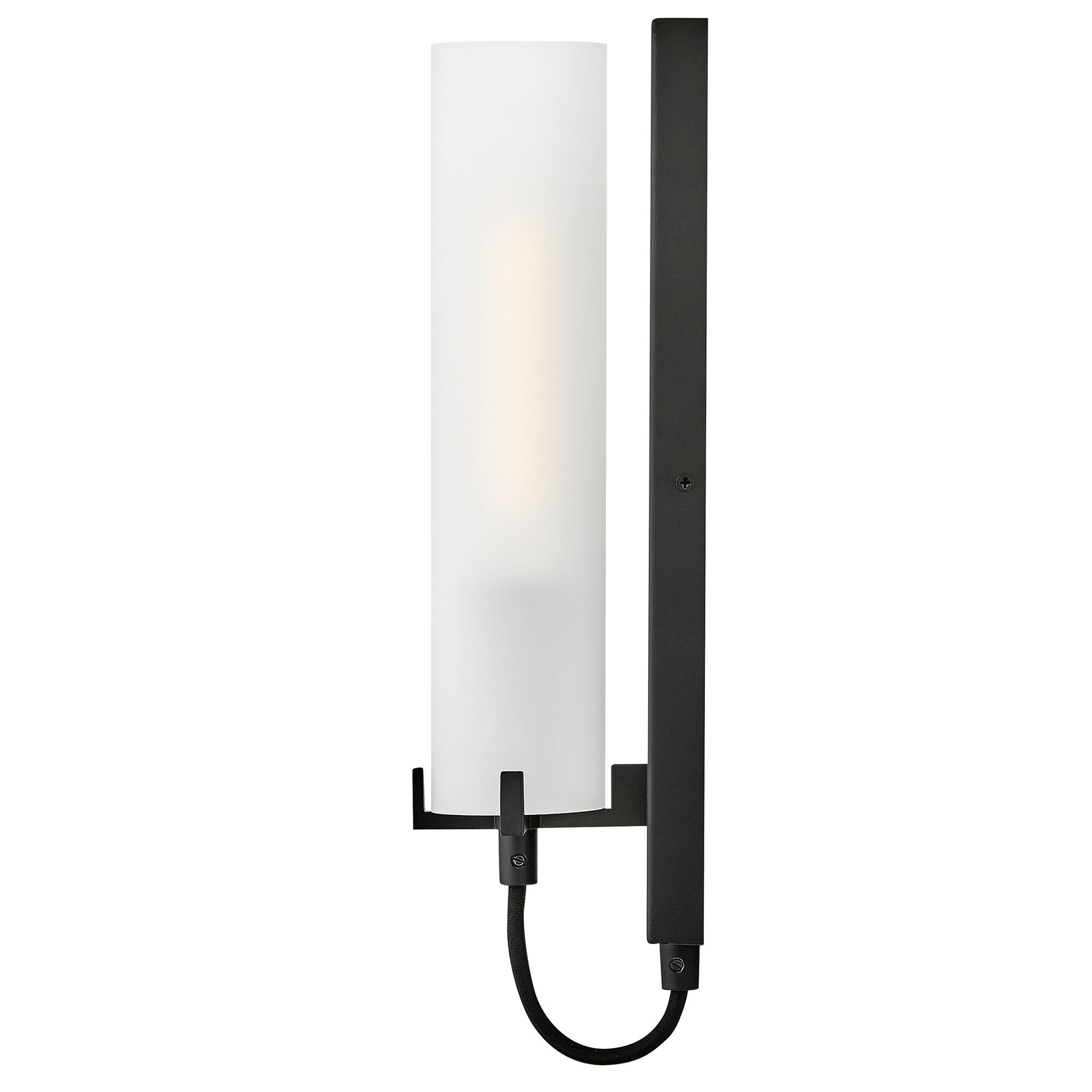 Image 6 Hinkley Sconce Ryden Medium Single Light Sconce 16.25" Black more views