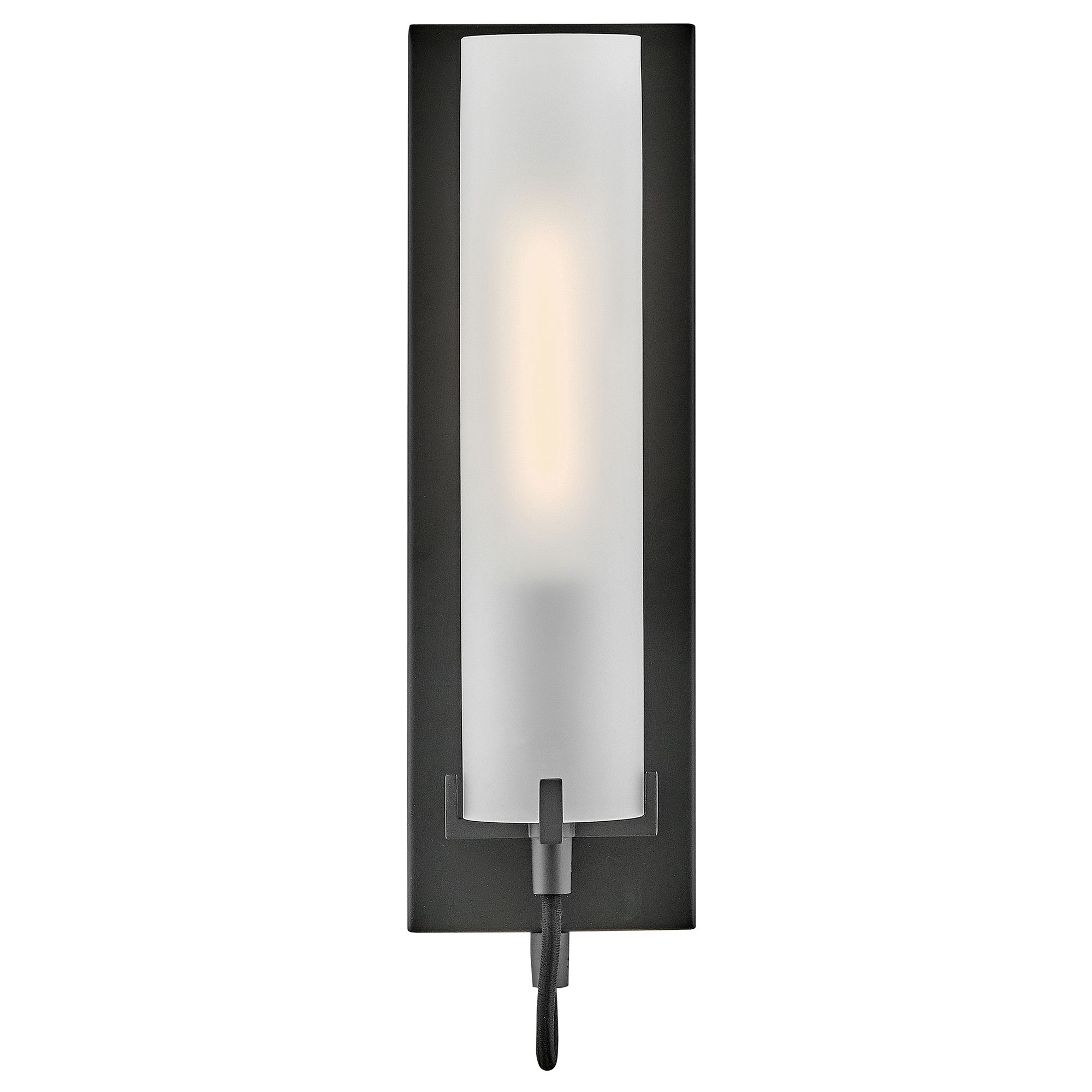Image 7 Hinkley Sconce Ryden Medium Single Light Sconce 16.25" Black more views