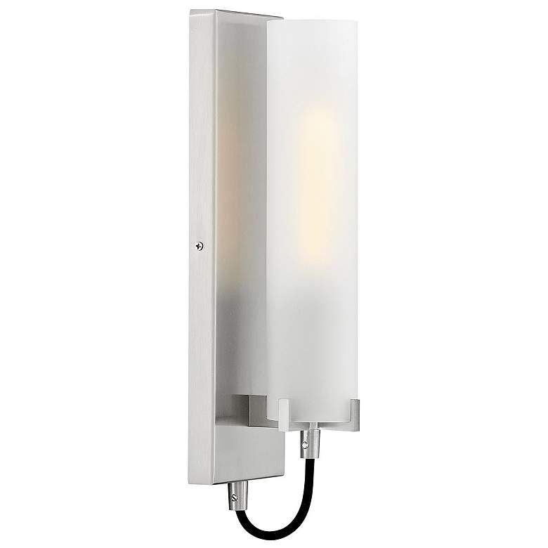 Image 1 Hinkley Sconce Ryden Medium Single Light Sconce Brushed Nickel