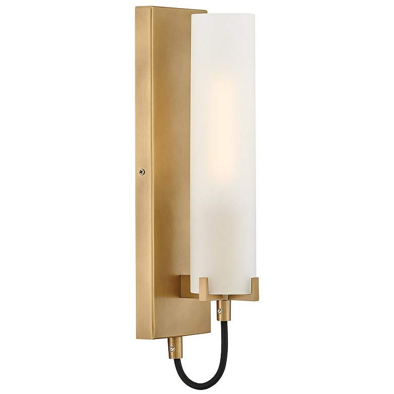 Image 1 Hinkley Sconce Ryden Medium Single Light Sconce Heritage Brass