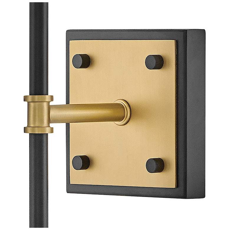 Image 5 Hinkley Sconce Saunders Medium Sconce Black more views