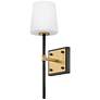 7_Hinkley Sconce Saunders Medium Sconce Black more views