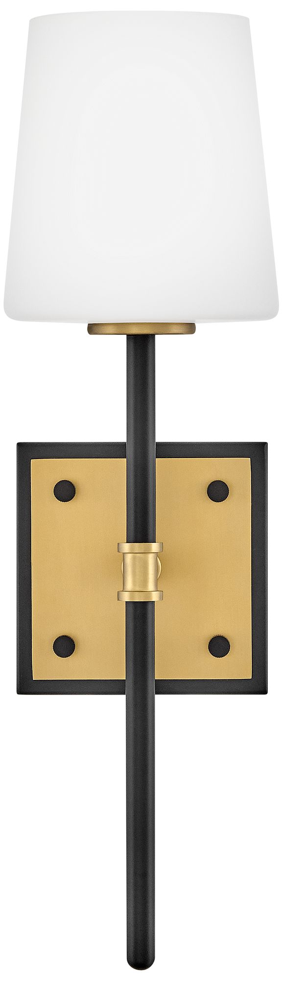 Hinkley Sconce Saunders Medium Sconce Black