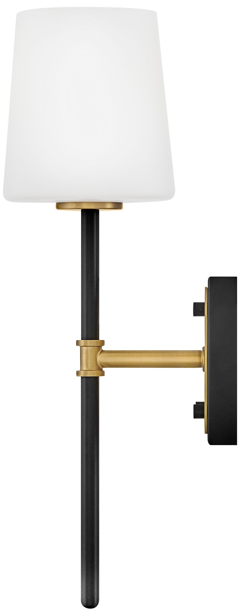 Hinkley Sconce Saunders Medium Sconce Black