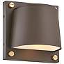 2_Hinkley Scout 6 1/2" High Architectural Bronze LED Outdoor Wall Light