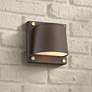 1_Hinkley Scout 6 1/2" High Architectural Bronze LED Outdoor Wall Light